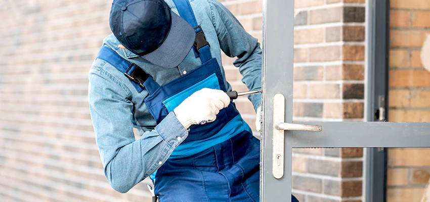 Pivot Storefront Door Locks Installation in Tampa, Florida