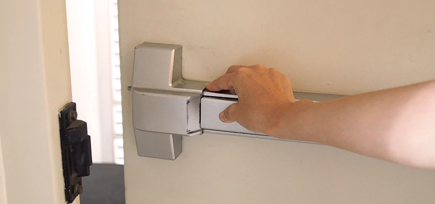 Roller Gate Panic Bar Installation in Tampa, Florida